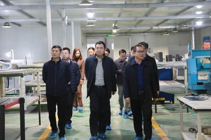 廣西北部灣國際港務(wù)集團(tuán)有限公司黨委委員、副總經(jīng)理馬正國一行蒞臨隆華考察交流